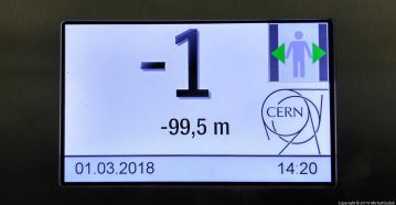 The undergrounds of the Large Hadron Collider (LHC) at CERN