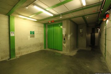 The undergrounds of the Large Hadron Collider (LHC) at CERN
