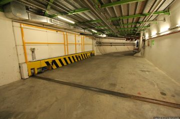 The undergrounds of the Large Hadron Collider (LHC) at CERN