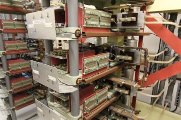 The Large Hadron Collider (LHC) Static VAR Compensator (SVC) station at CERN