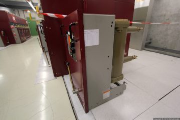 The Large Hadron Collider (LHC) Static VAR Compensator (SVC) station at CERN